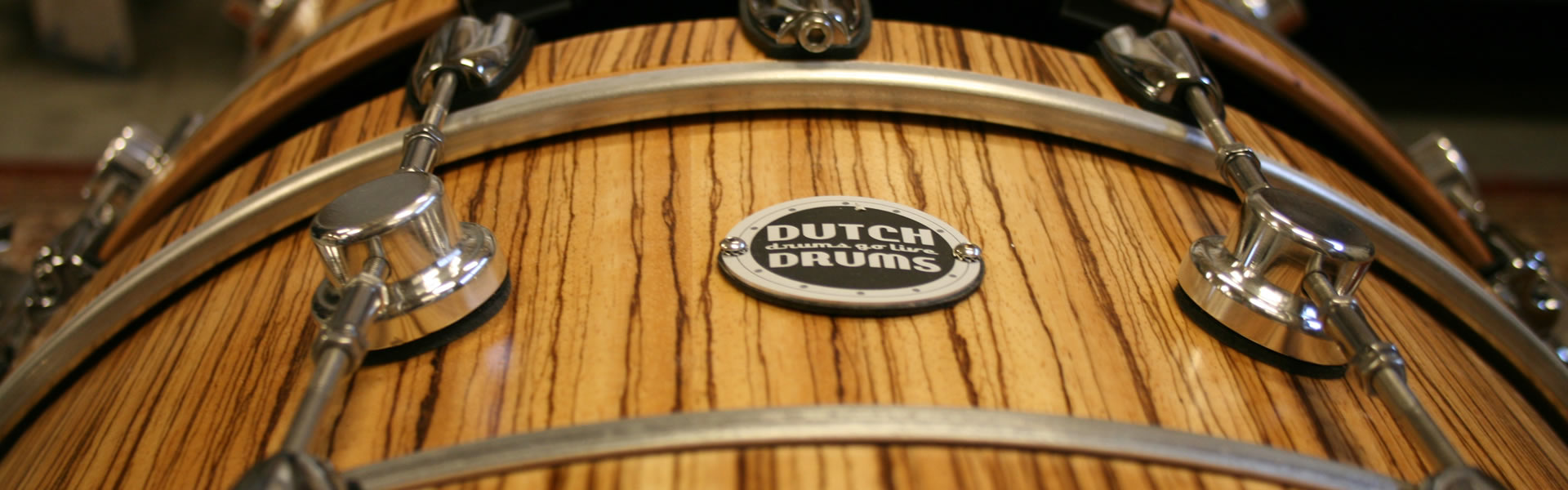 Dutch Drums for life! Producent van snare drums, drumschermen en octobans